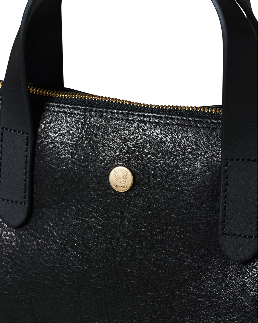 Mies | Mismo M/S Leather Shopper Bag Black | Mismo | M/S Leather Shopper Bag Black