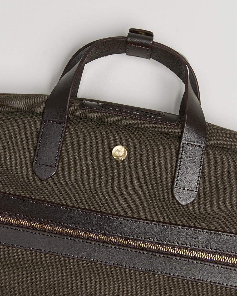 Mies | Laukut | Mismo | MismoM/S Suit CarrierArmy/Dark Brown