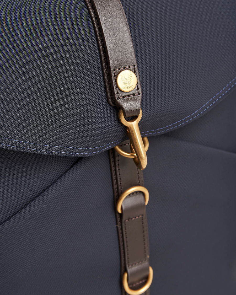 Mies | Laukut | Mismo | M/S Rucksack Navy/Dark Brown