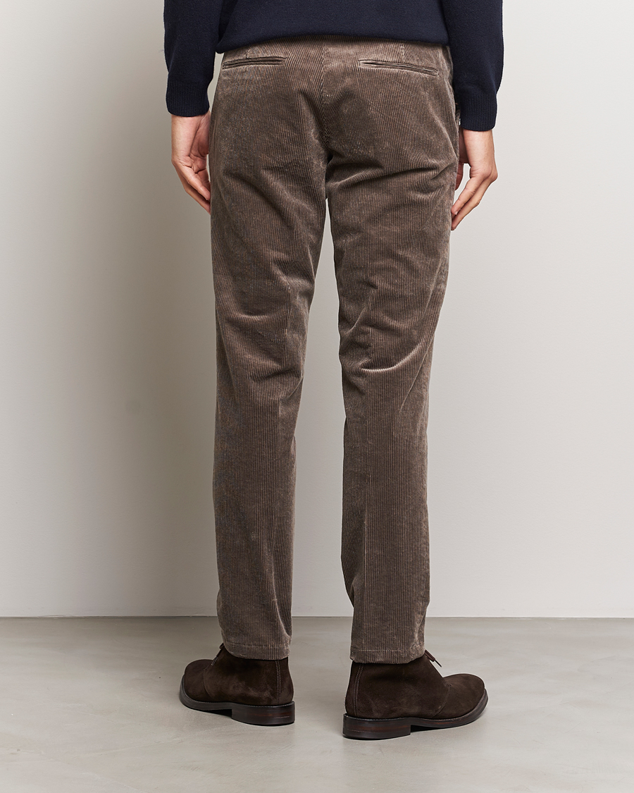 Mies | Housut | Oscar Jacobson | Denz Corduroy Trousers Nutmeg