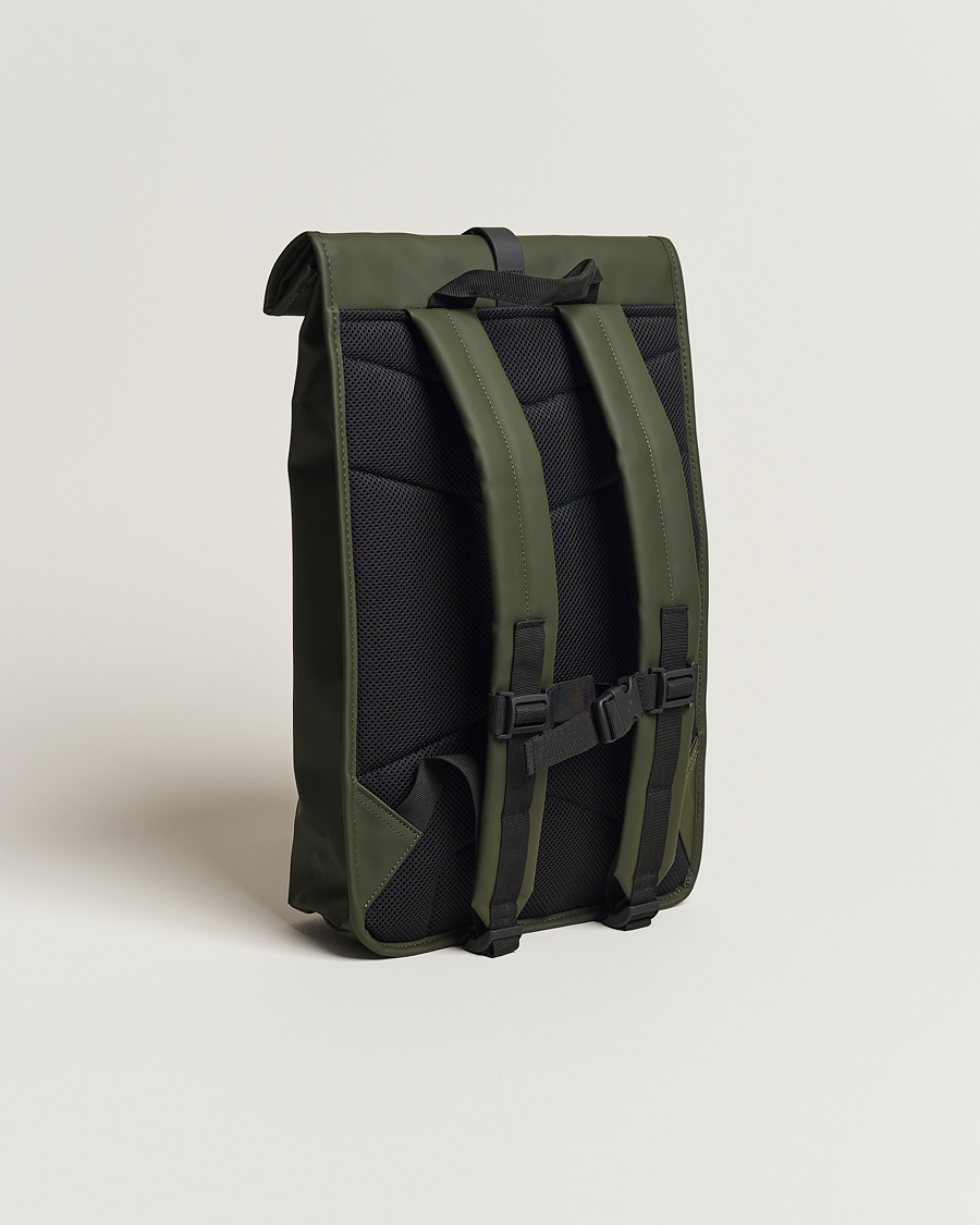 Mies | RAINS Rolltop Rucksack Green | RAINS | Rolltop Rucksack Green