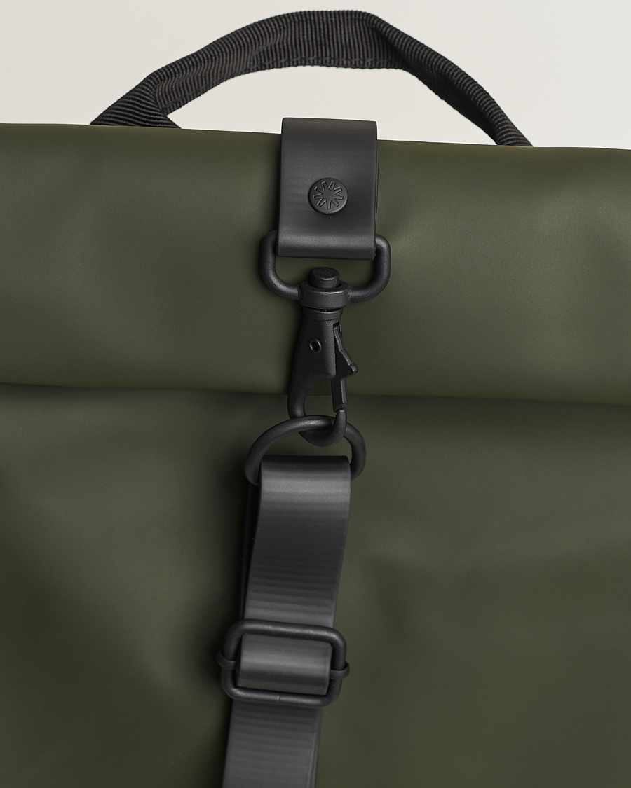 Mies | RAINS Rolltop Rucksack Green | RAINS | Rolltop Rucksack Green