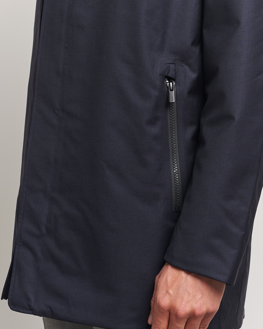 Mies | Takit | UBR | Regulator Coat Savile Dark Navy Wool