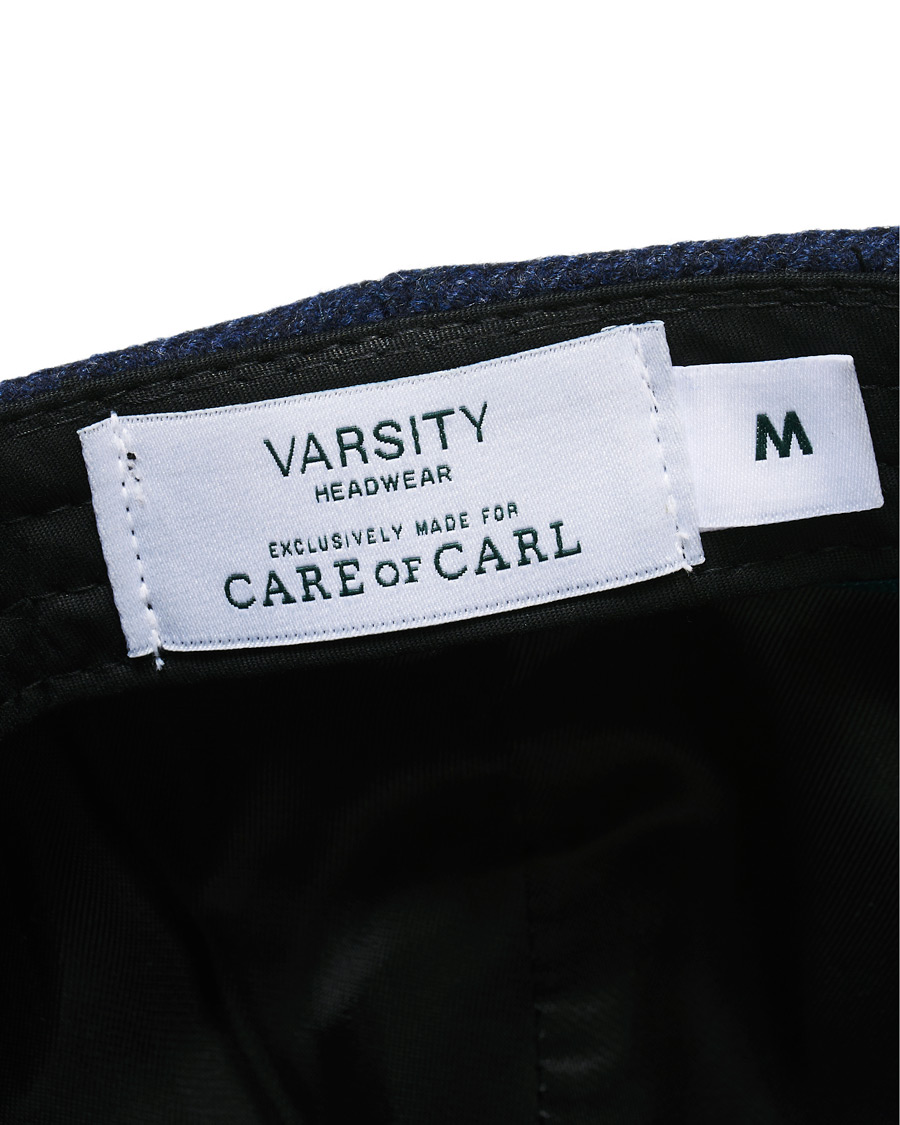 Mies | Varsity Headwear Loro Piana Cashmere Baseball Cap Navy | Varsity Headwear | Loro Piana Cashmere Baseball Cap Navy