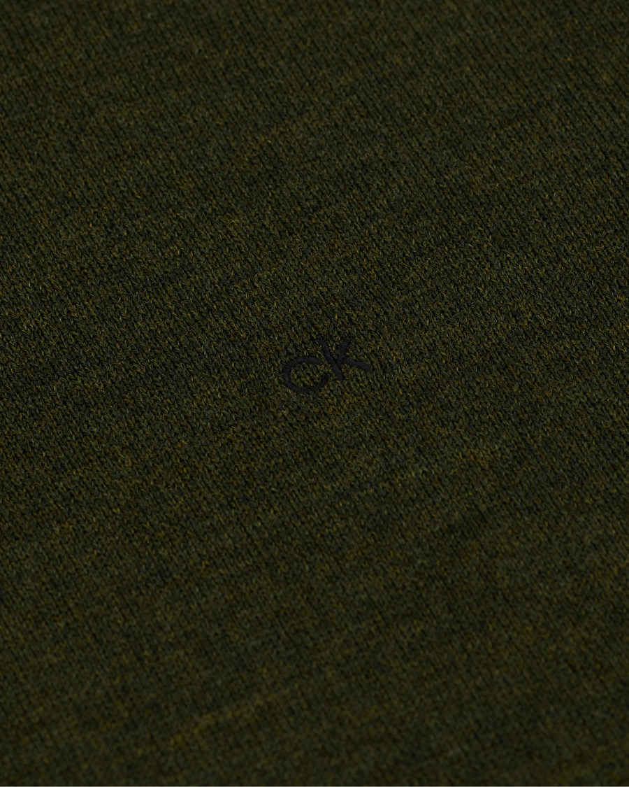 Mies | Puserot | Calvin Klein | Superior Wool Rollneck Dark Olive