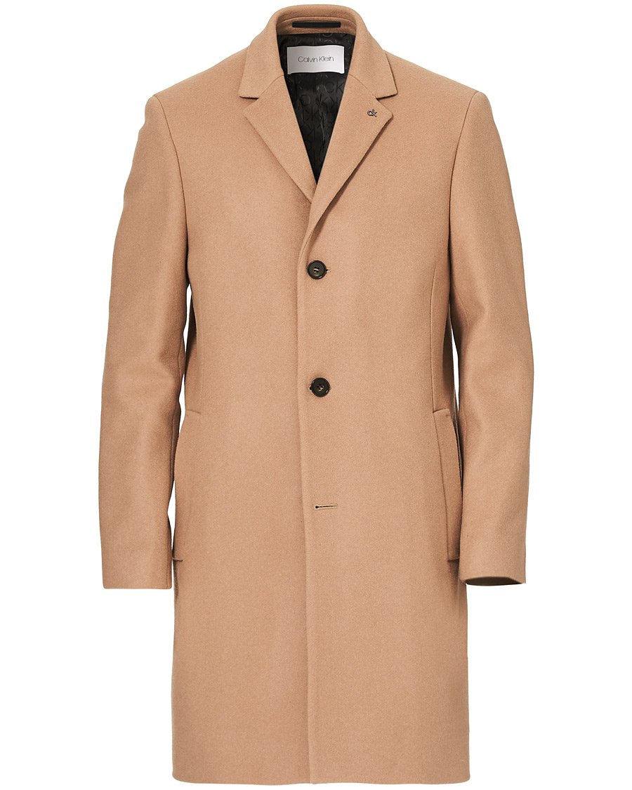 Mies | Takit | Calvin Klein | Wool/Cashmere Coat Camel