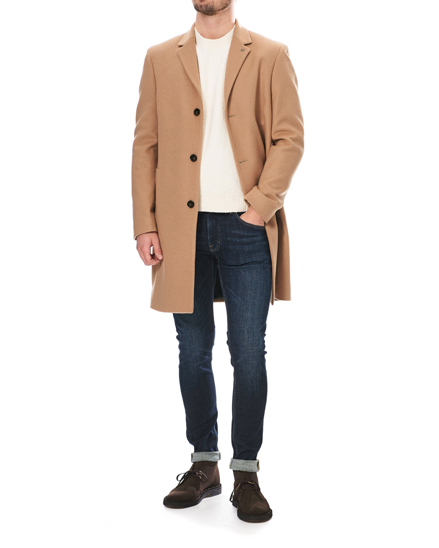 Mies | Takit | Calvin Klein | Wool/Cashmere Coat Camel