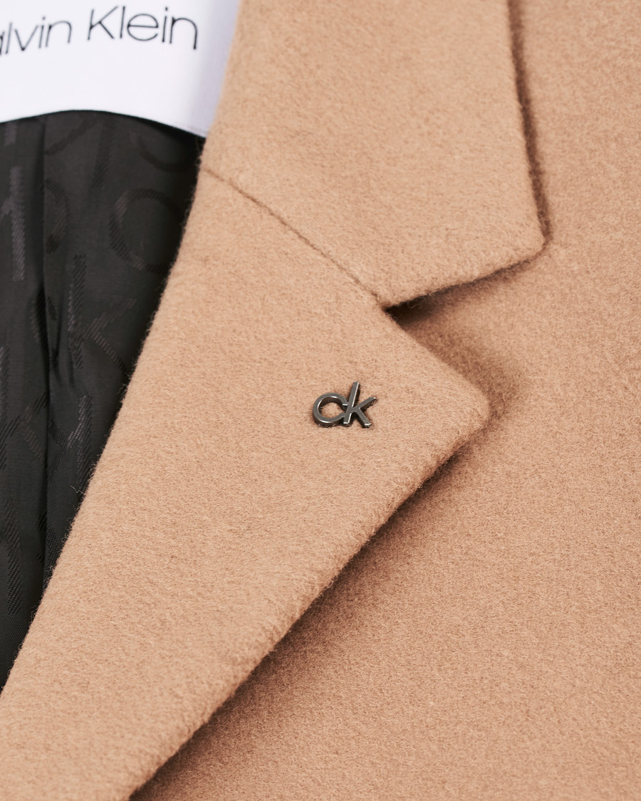 Mies | Takit | Calvin Klein | Wool/Cashmere Coat Camel