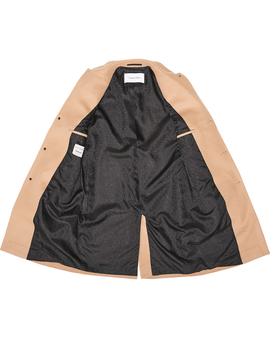 Mies | Takit | Calvin Klein | Wool/Cashmere Coat Camel
