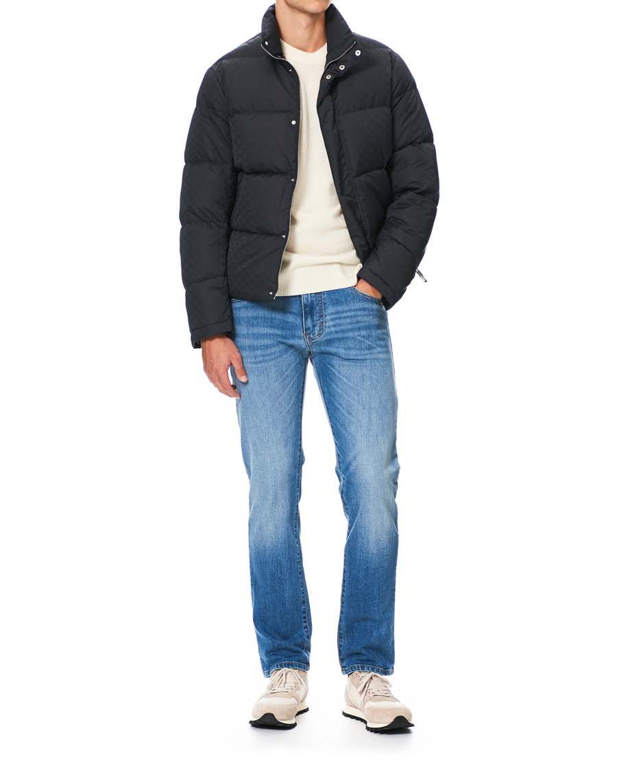 Mies | Takit | Emporio Armani | Tonal Logo Down Jacket Navy