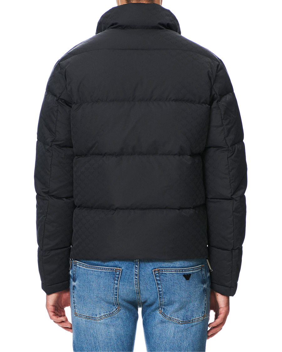 Mies | Takit | Emporio Armani | Tonal Logo Down Jacket Navy