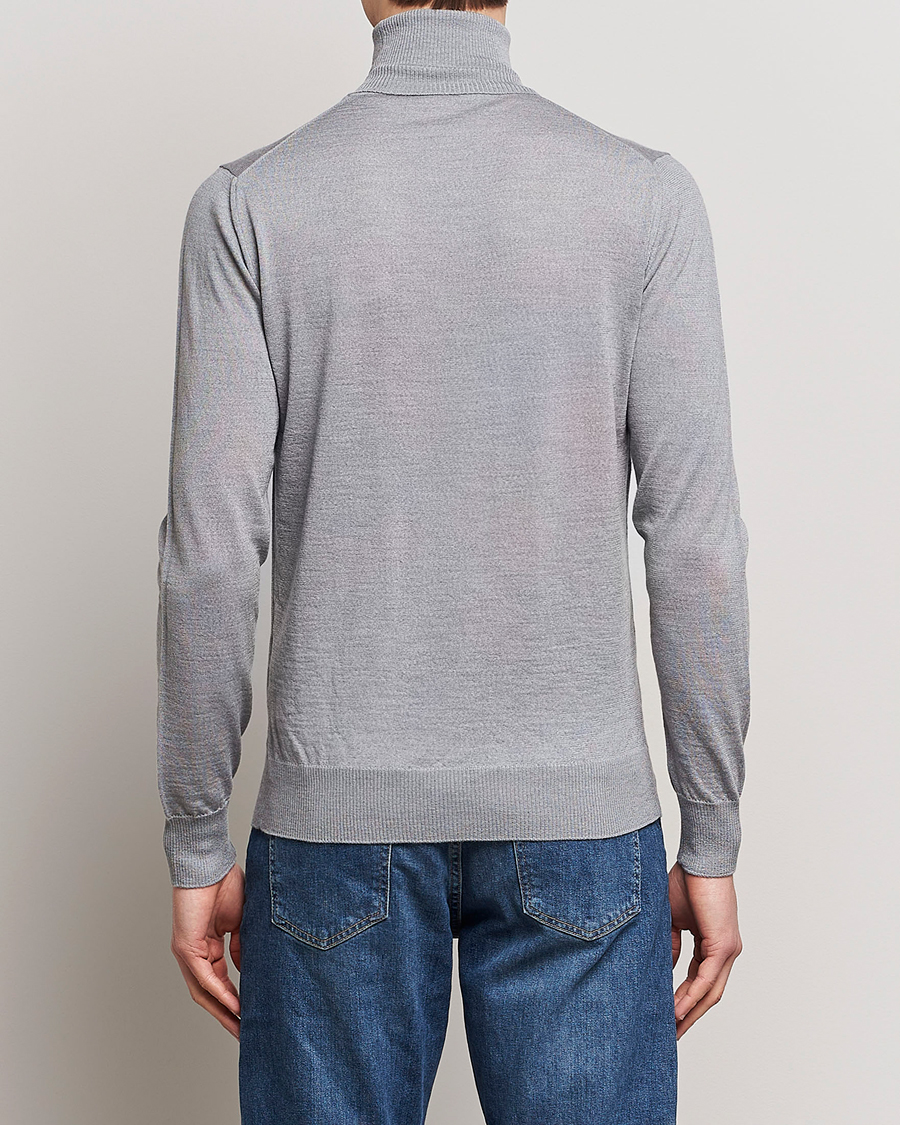 Mies | Puserot | Emporio Armani | Knitted Merio Polo Grey