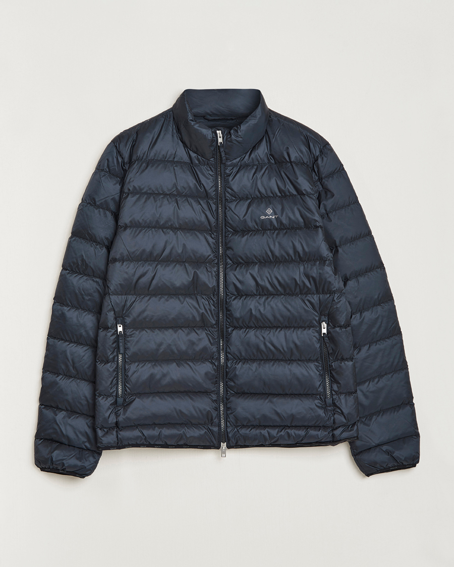 Mies | Takit | GANT | The Light Down Jacket Black