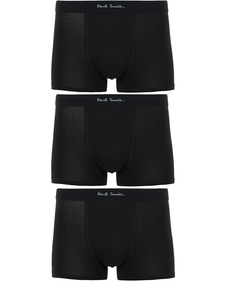 Mies | Alusvaatteet | Paul Smith | 3-Pack Trunk Black