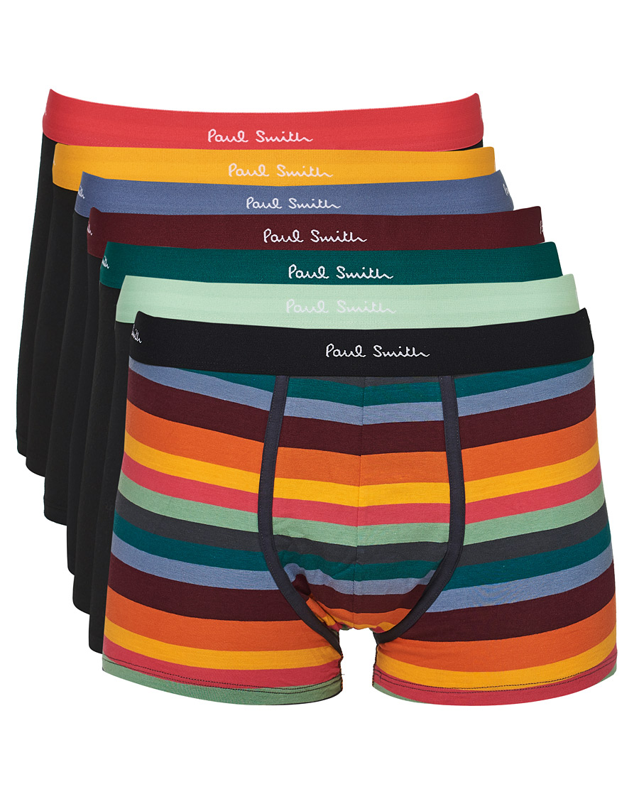Mies | Alusvaatteet | Paul Smith | Artist 7-Pack Trunk Black
