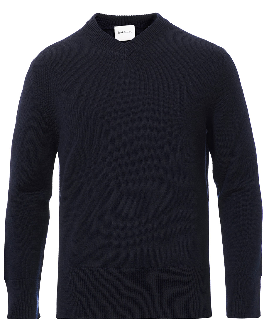 Mies | Puserot | Paul Smith | V-Neck School Sweater Navy
