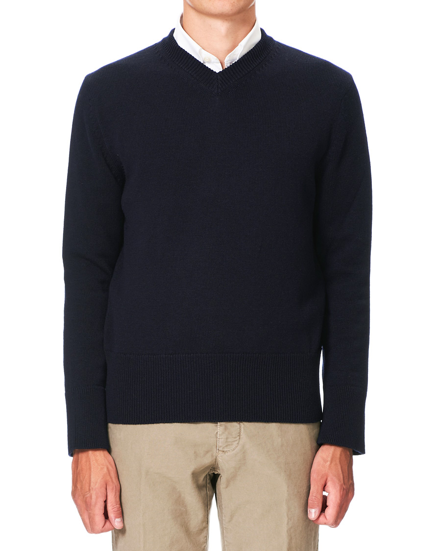 Mies | Puserot | Paul Smith | V-Neck School Sweater Navy