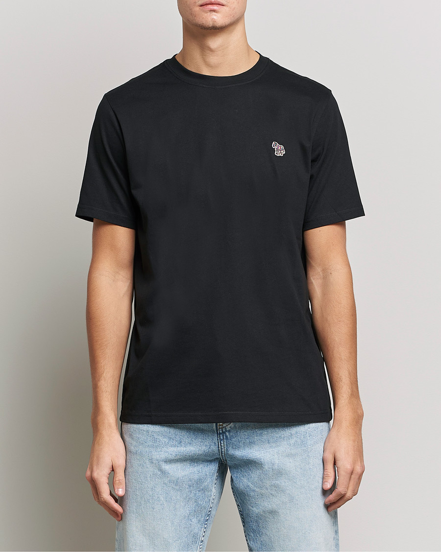 Mies | T-paidat | PS Paul Smith | Regular Fit Zebra T-Shirt Black