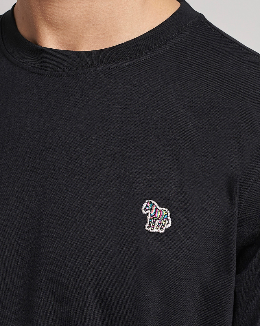 Mies | T-paidat | PS Paul Smith | Regular Fit Zebra T-Shirt Black