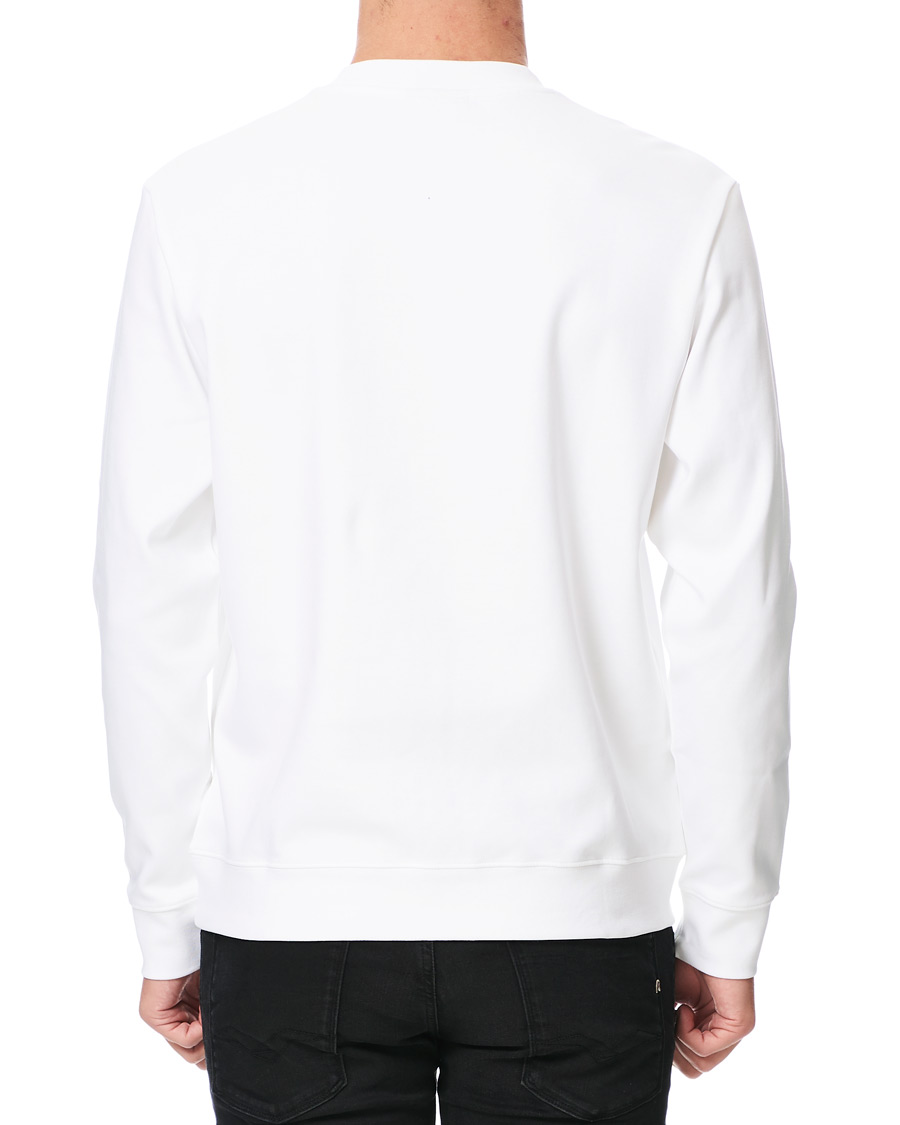 Mies | Puserot | HUGO | Dicago Logo Crew Neck Sweatshirt White