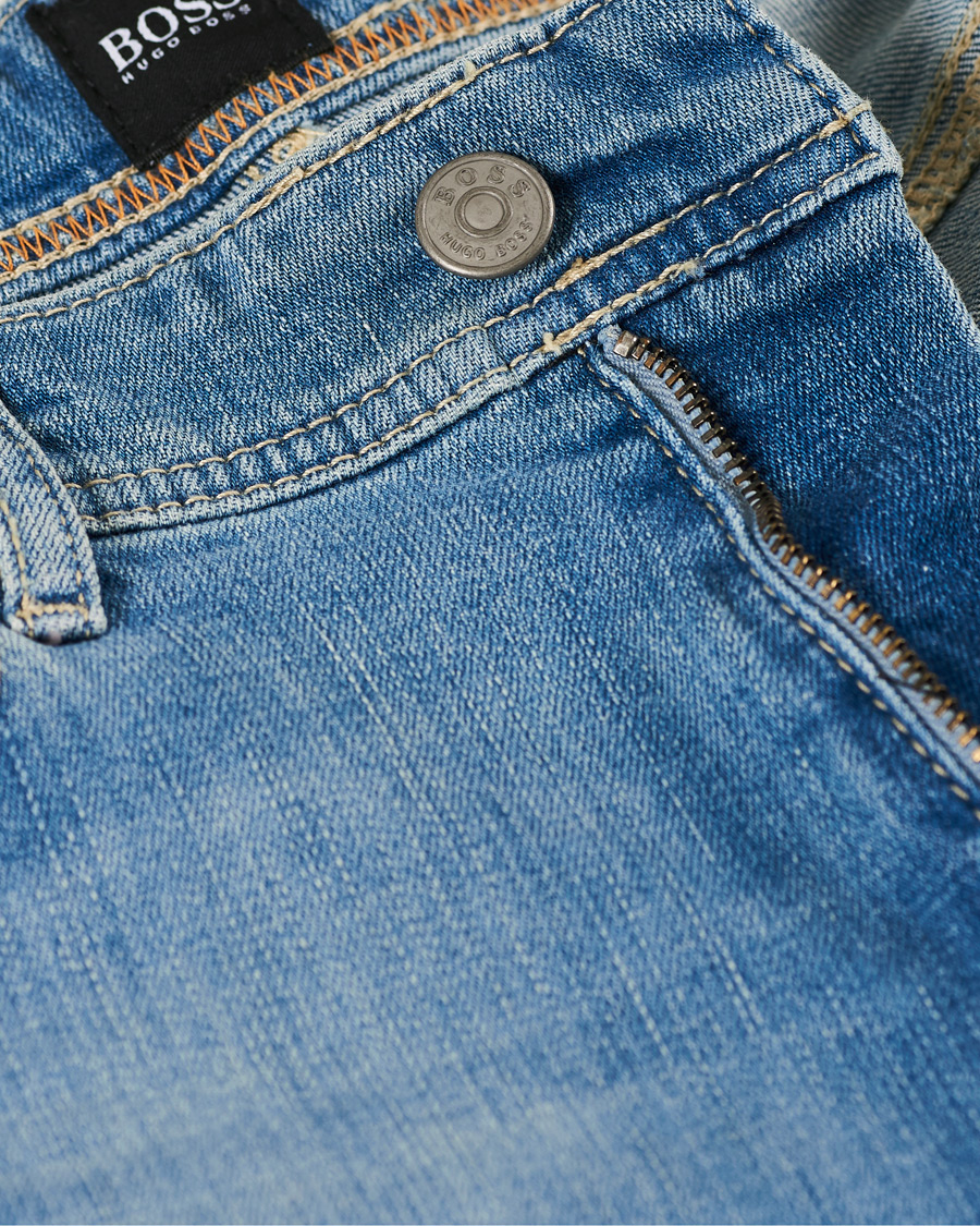 Mies | Farkut | BOSS ORANGE | BOSS Casual Delaware Slim Fit Stretch Jeans Aqua