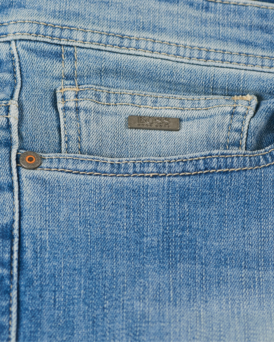 Mies | Farkut | BOSS ORANGE | BOSS Casual Delaware Slim Fit Stretch Jeans Aqua