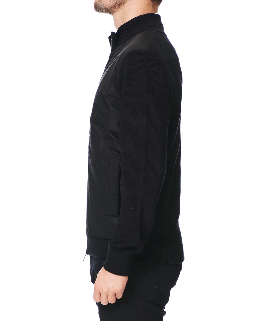 Mies | Puserot | BOSS BLACK | BOSS Porsche Capsule Mandor Hybrid Full Zip Black