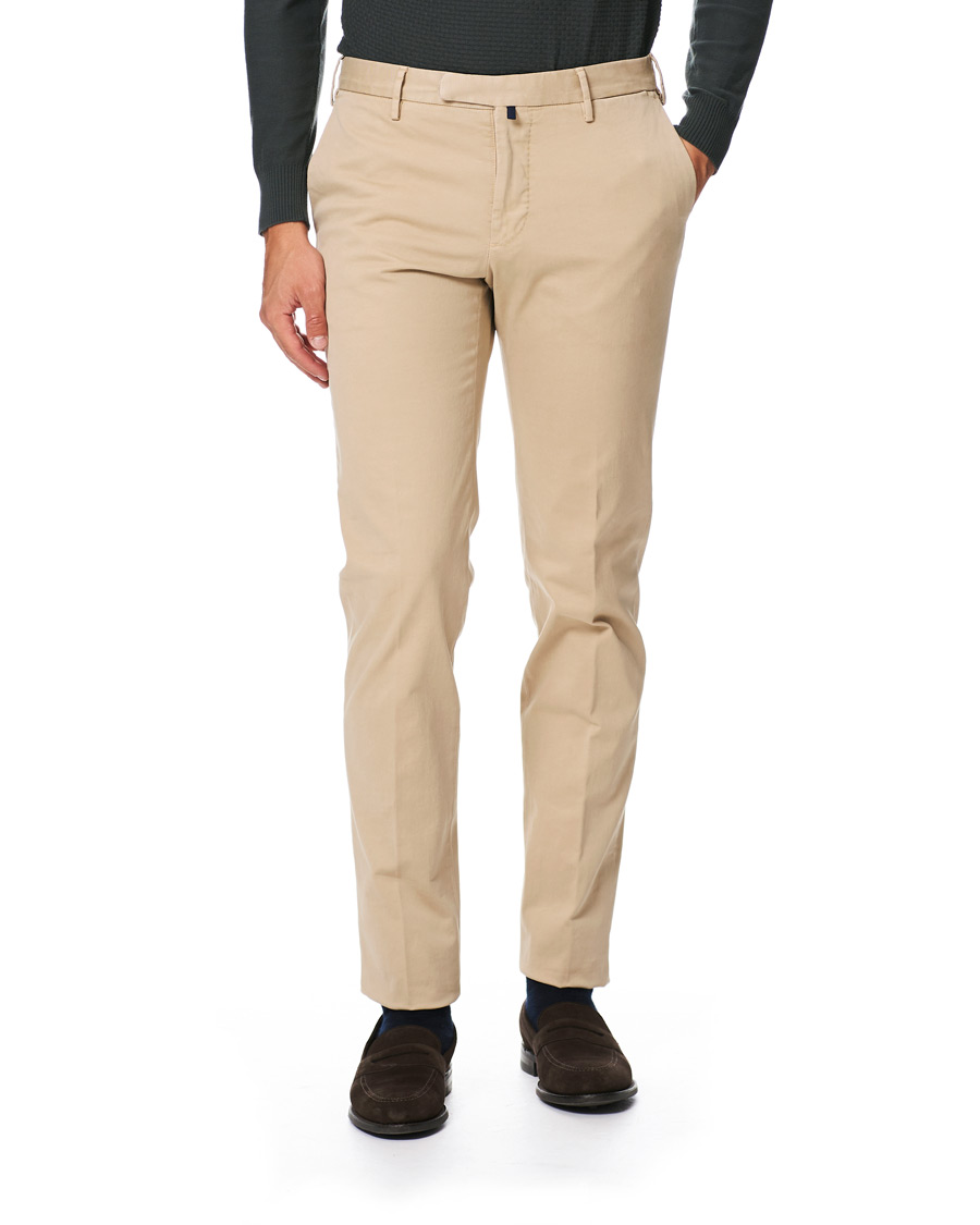 Mies | Housut | Incotex | Slim Fit Comfort Chino Beige