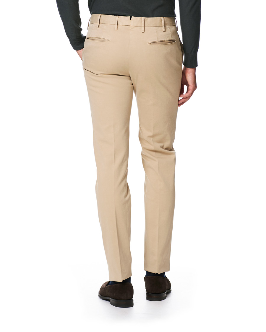 Mies | Housut | Incotex | Slim Fit Comfort Chino Beige