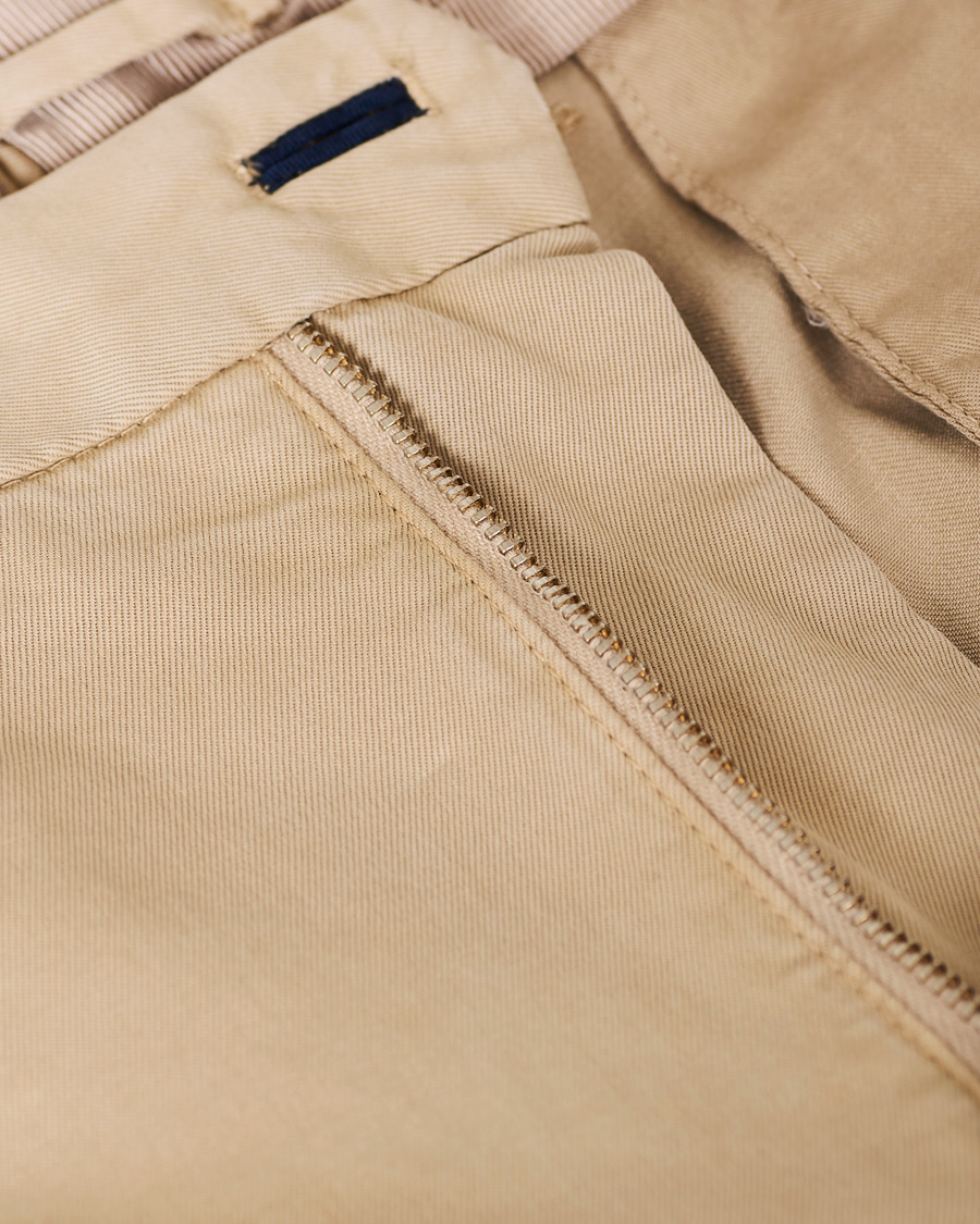 Mies | Housut | Incotex | Slim Fit Comfort Chino Beige