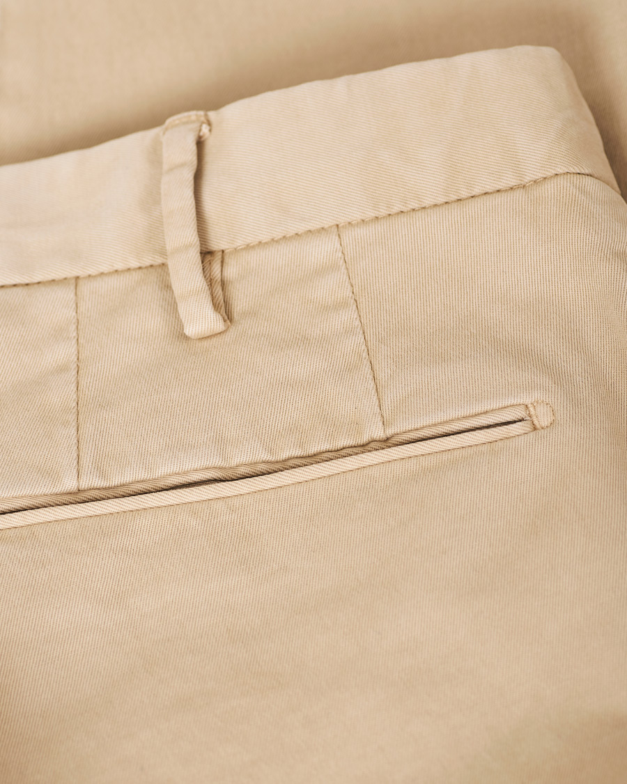 Mies | Housut | Incotex | Slim Fit Comfort Chino Beige