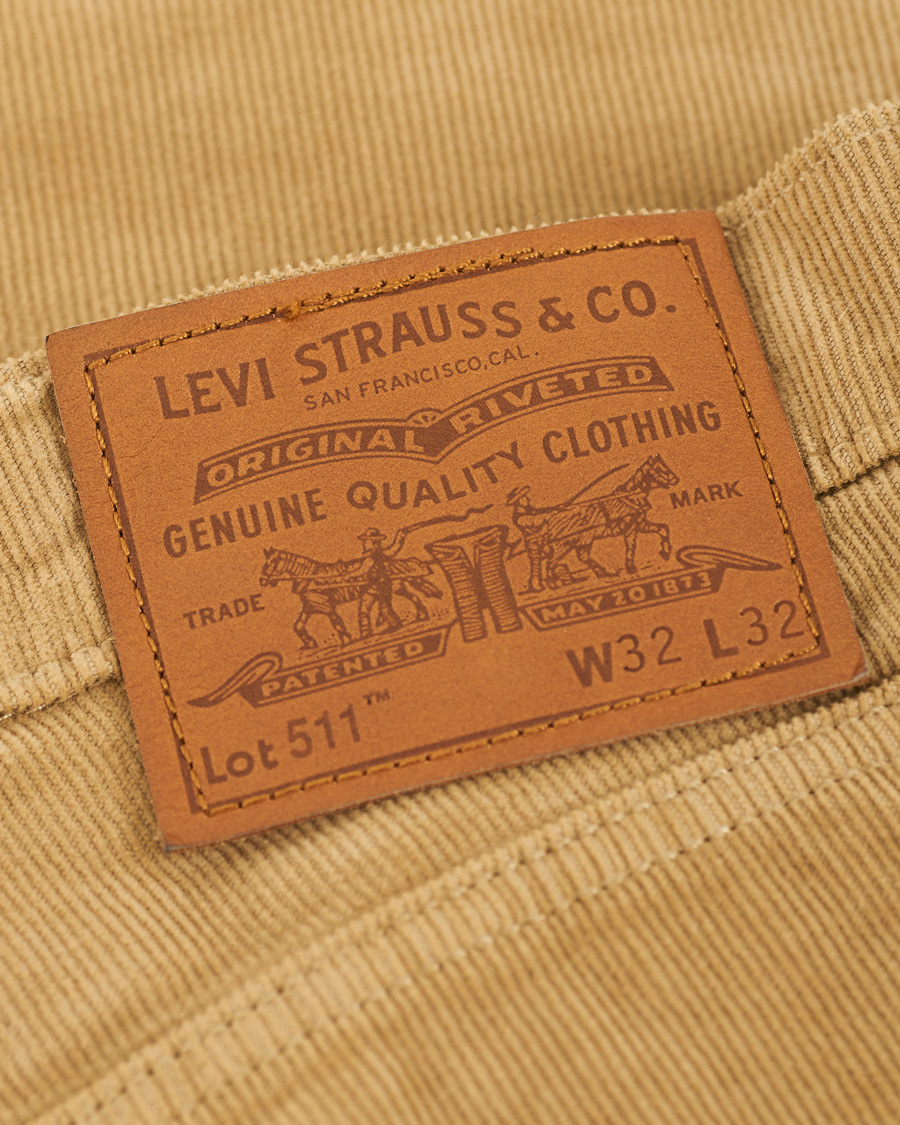 Mies | Housut | Levi's | 511 Slim Fit Stretch Jeans Harvest Gold