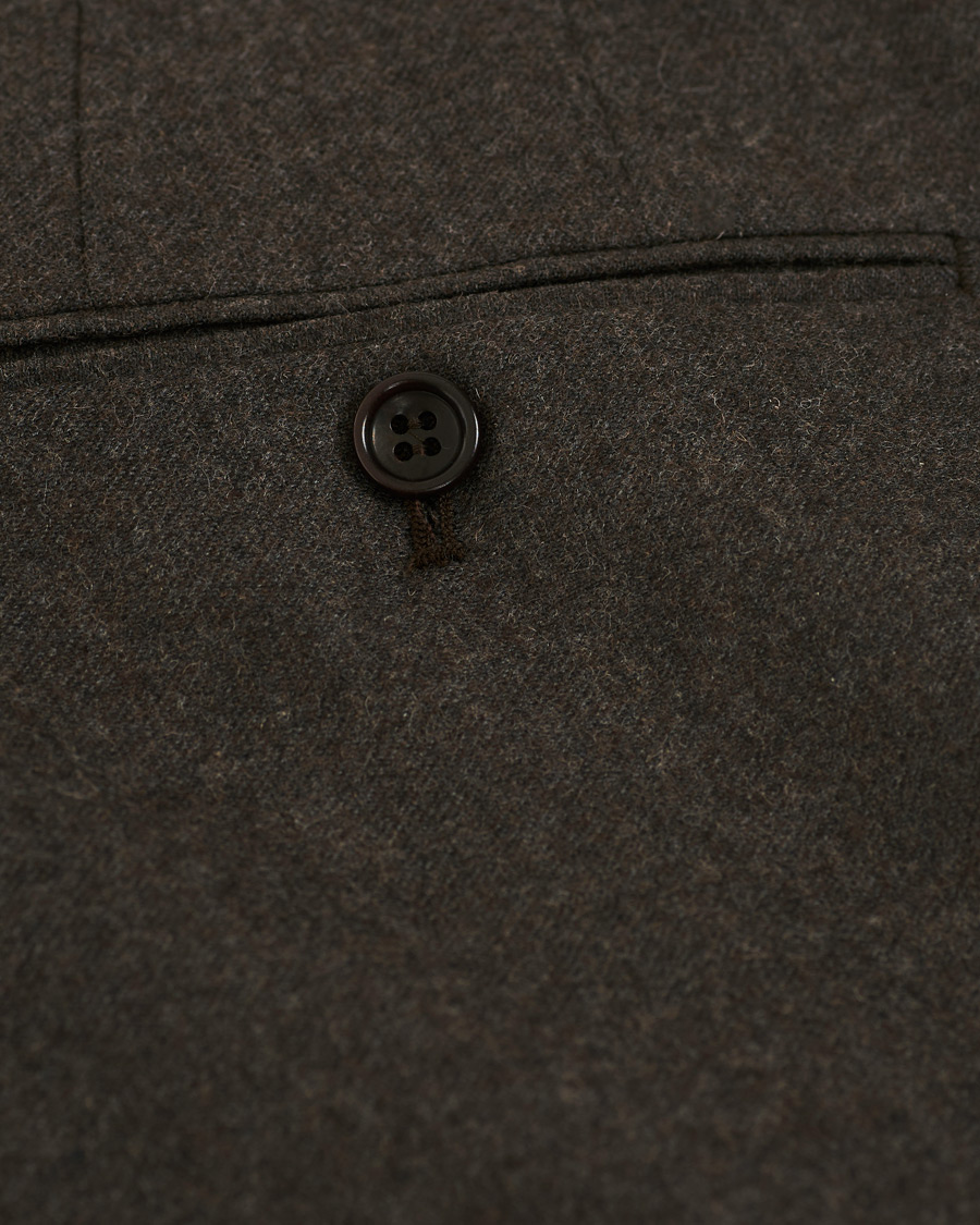 Mies | Housut | Morris | Rodney Flannel Trousers Brown