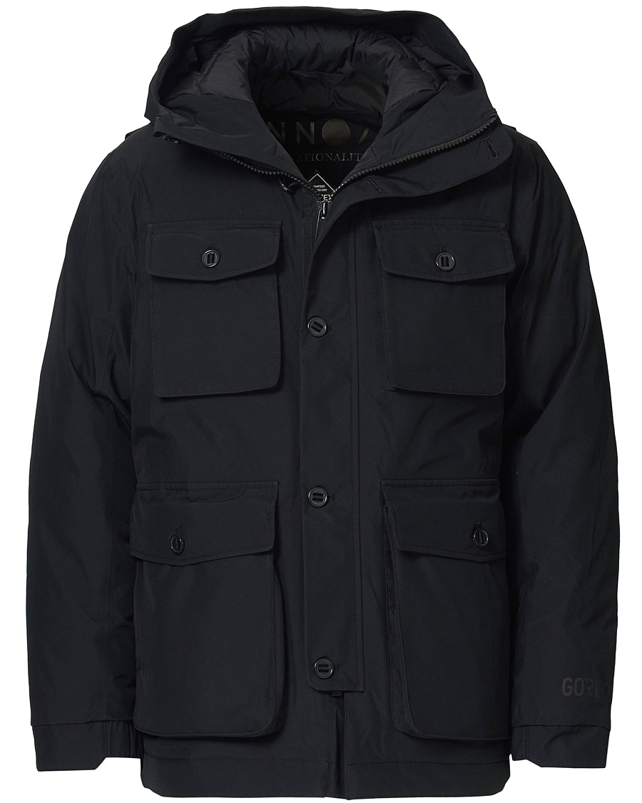 Mies | Takit | NN07 | Goff Gore Tex Field Jacket Black
