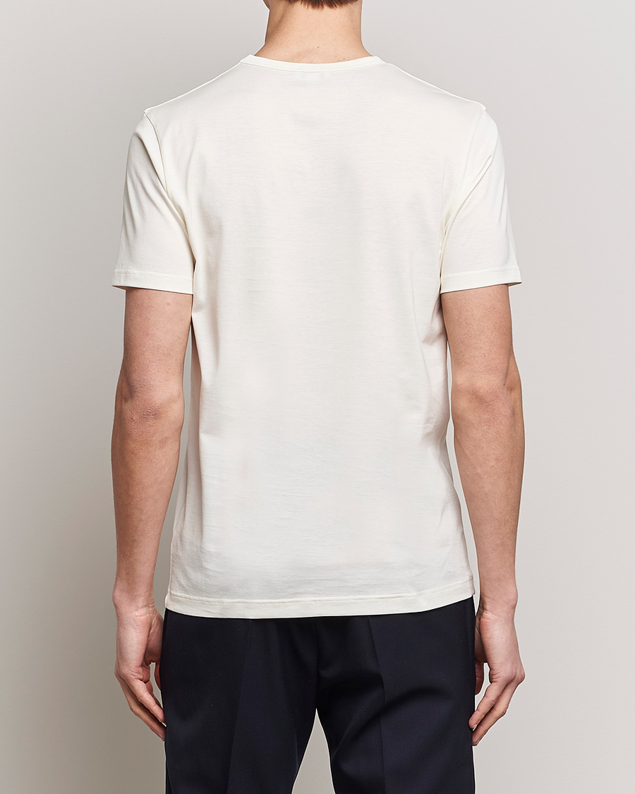 Mies | T-paidat | Sunspel | Crew Neck Cotton Tee Archive White