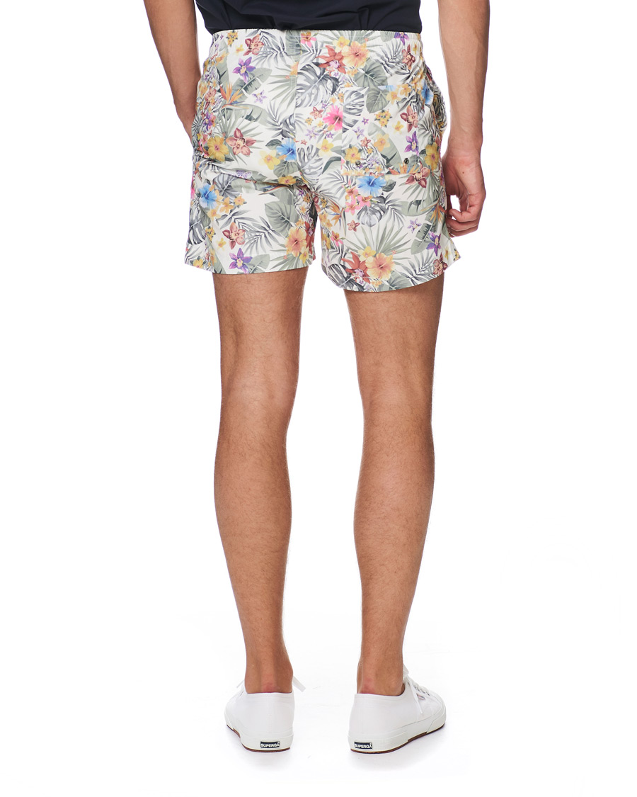 Mies | Uimahousut | Morris | Tropical Bathing Trunks Off White
