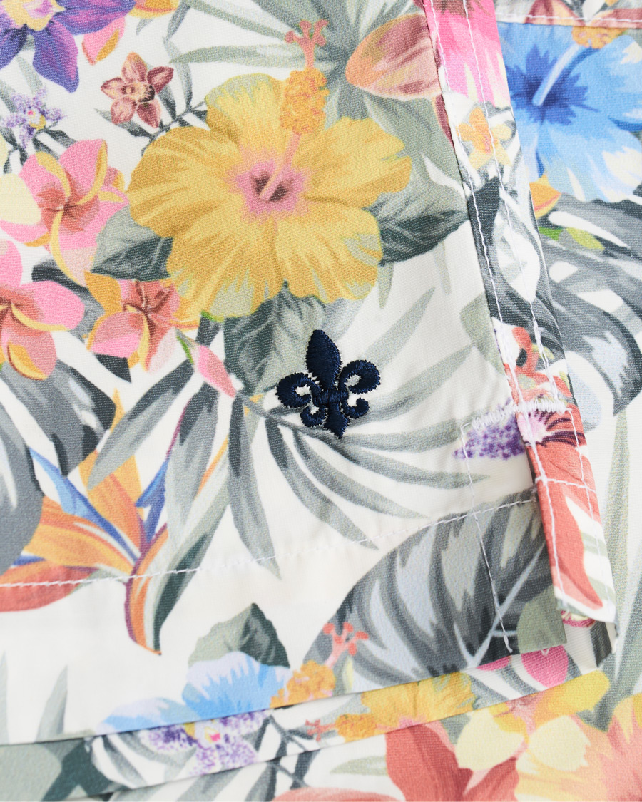 Mies | Uimahousut | Morris | Tropical Bathing Trunks Off White