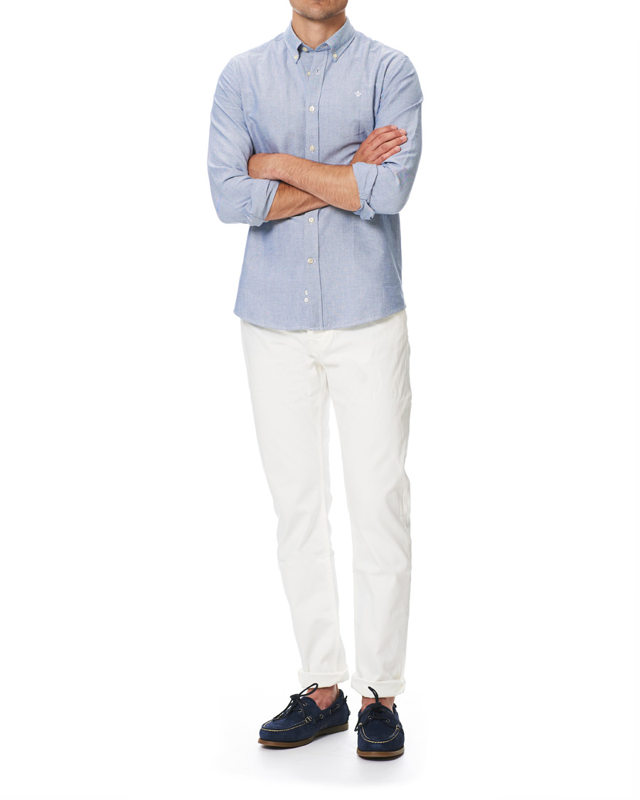 Mies | Kauluspaidat | Morris | André Button Down Shirt Blue