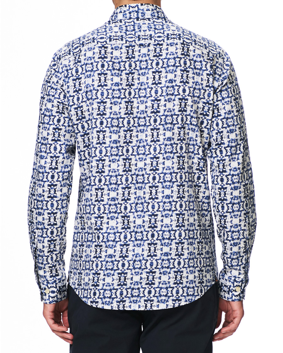 Mies | Kauluspaidat | Morris | Pascal Button Under Shirt Blue