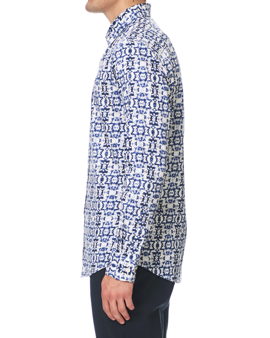 Mies | Kauluspaidat | Morris | Pascal Button Under Shirt Blue