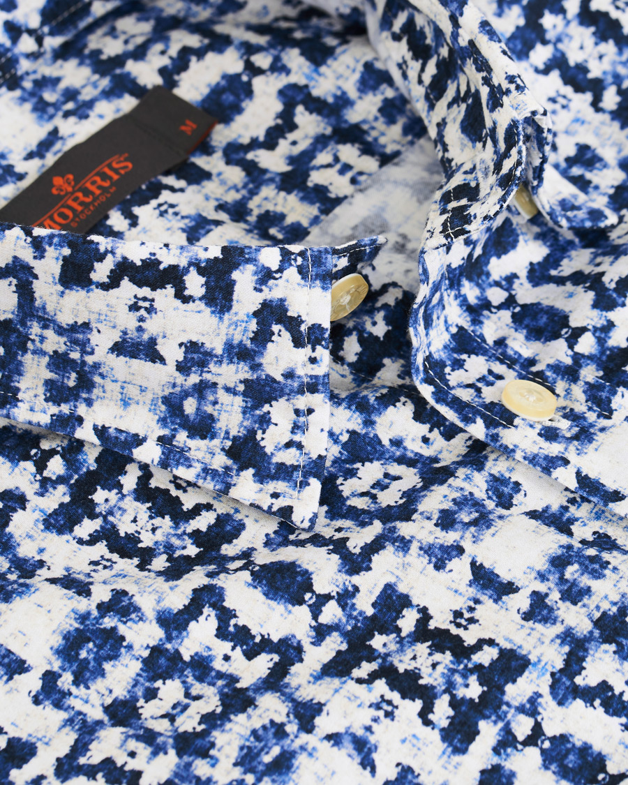 Mies | Kauluspaidat | Morris | Pascal Button Under Shirt Blue