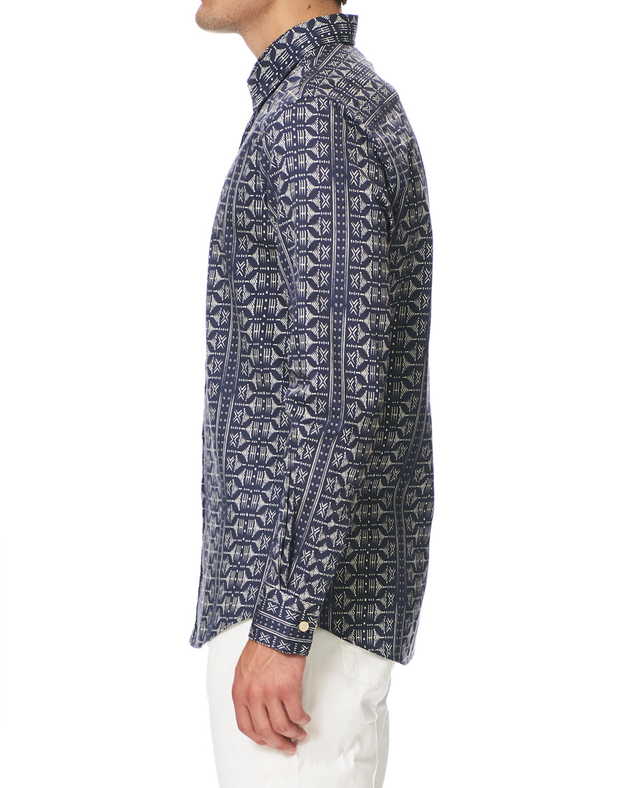 Mies | Kauluspaidat | Morris | Pascal Button Under Shirt Blue