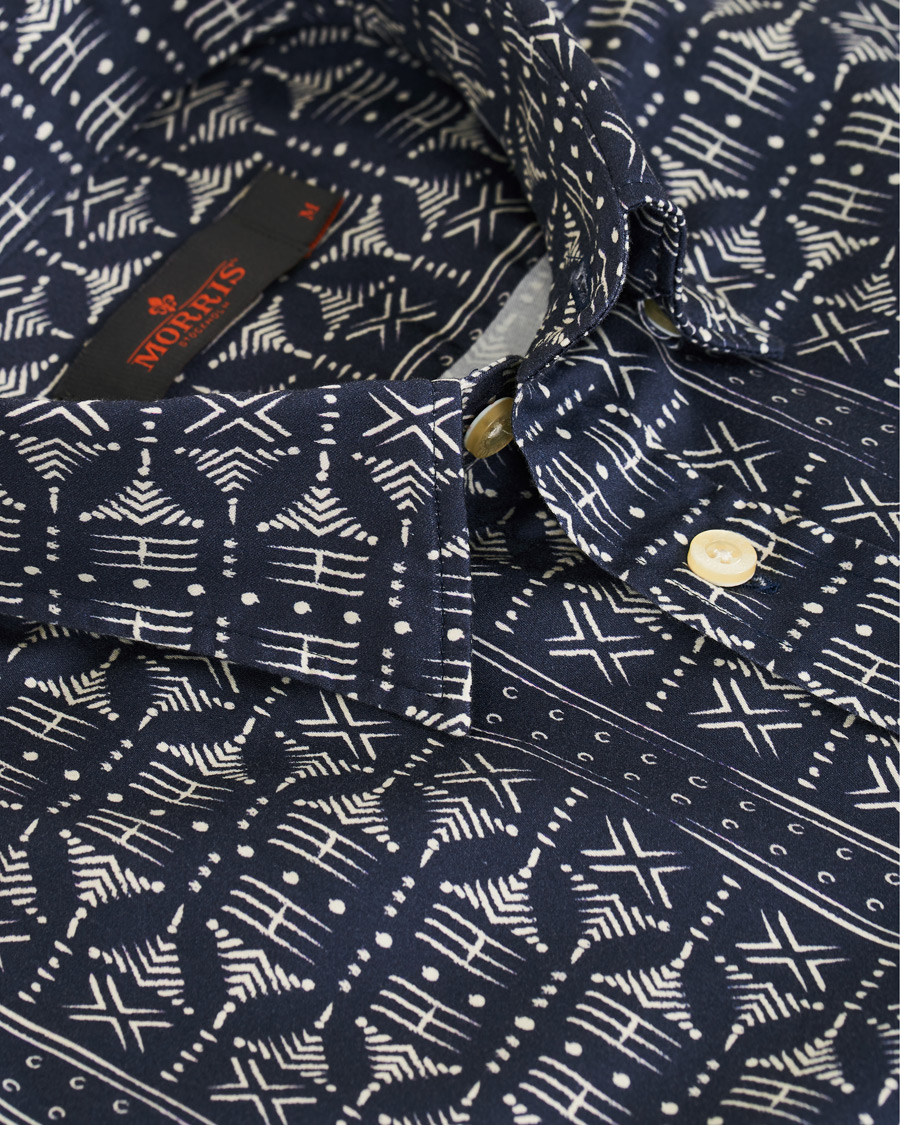 Mies | Kauluspaidat | Morris | Pascal Button Under Shirt Blue