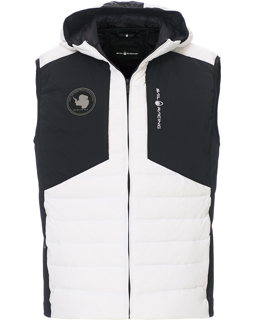 Mies | Takit | Sail Racing | Antartica Hybrid Hooded Vest White