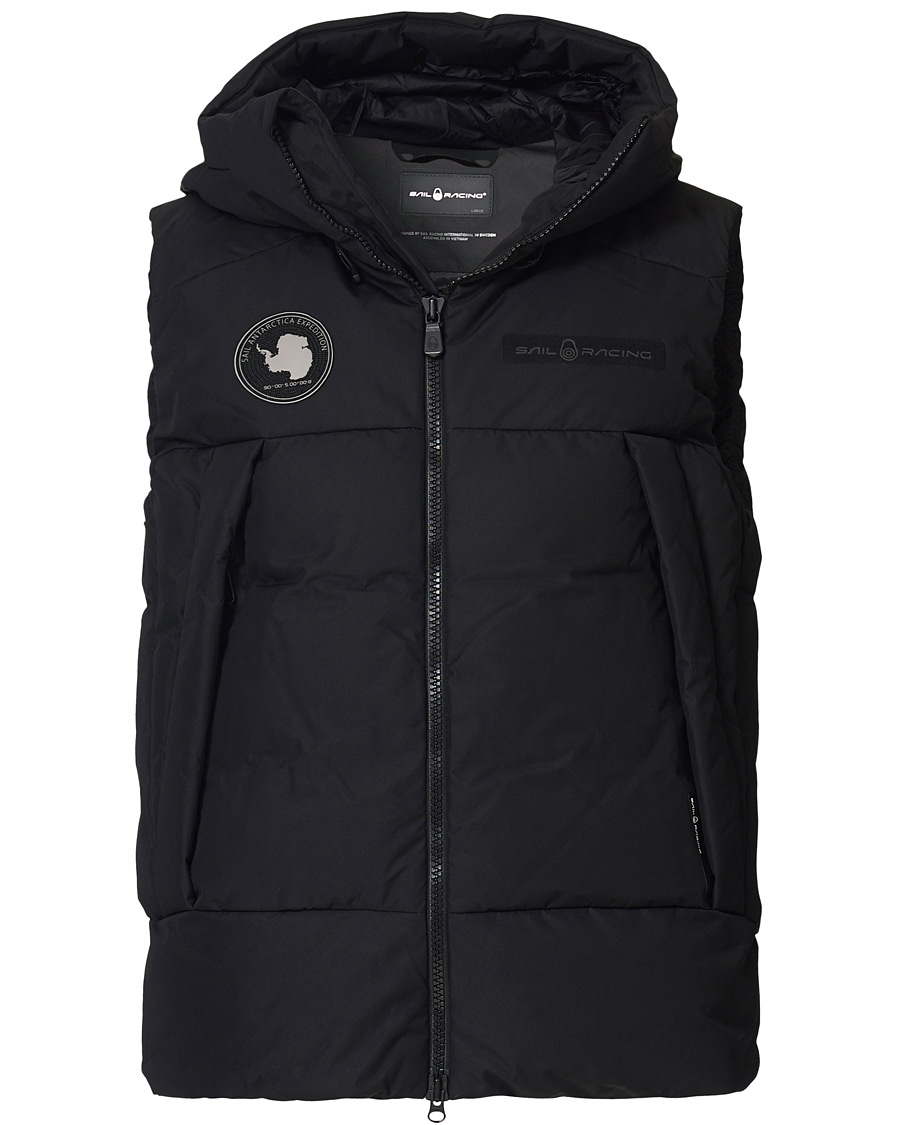 Mies | Takit | Sail Racing | Artic Down Hooded Vest Carbon