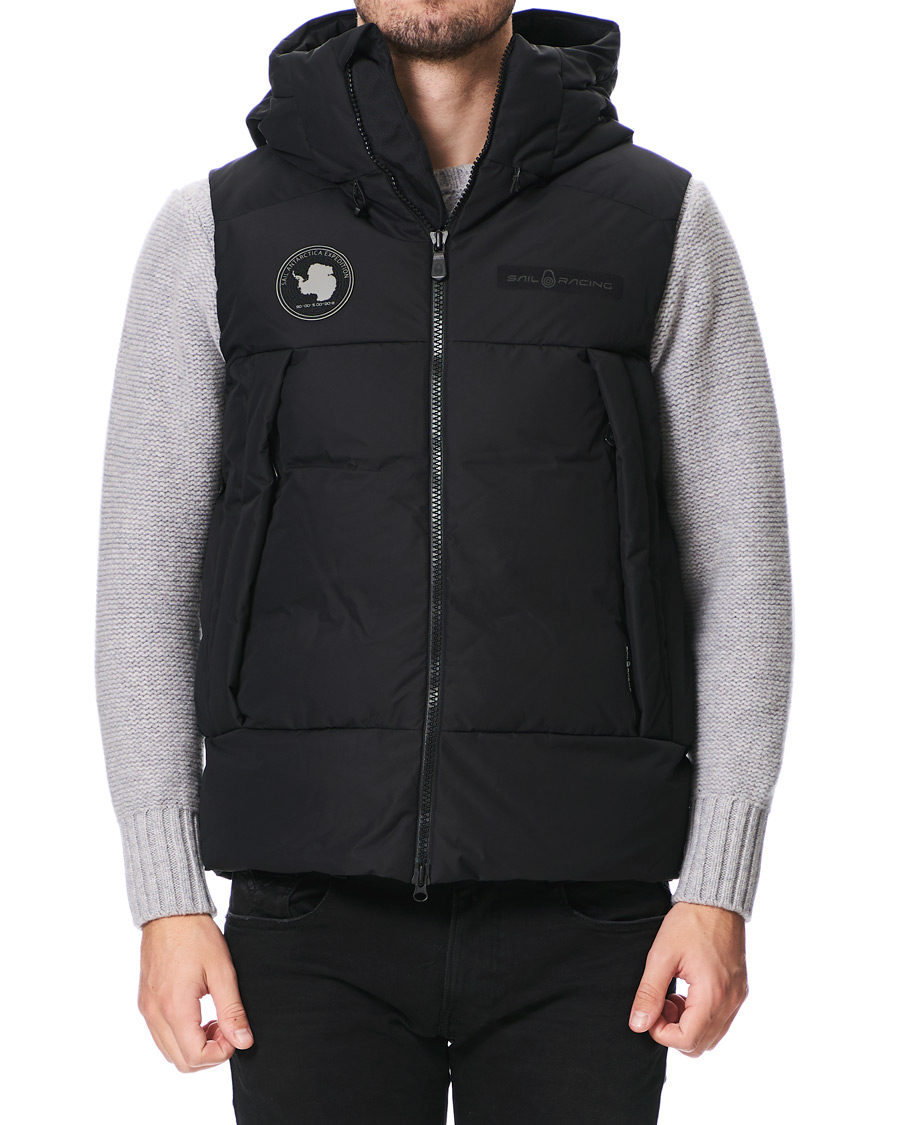 Mies | Takit | Sail Racing | Artic Down Hooded Vest Carbon