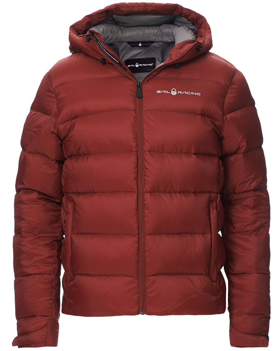 Mies | Takit | Sail Racing | Gravity Down Hooded Jacket Fired Brick