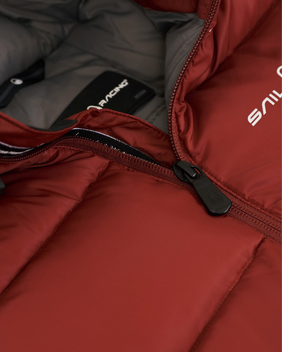 Mies | Takit | Sail Racing | Gravity Down Hooded Jacket Fired Brick