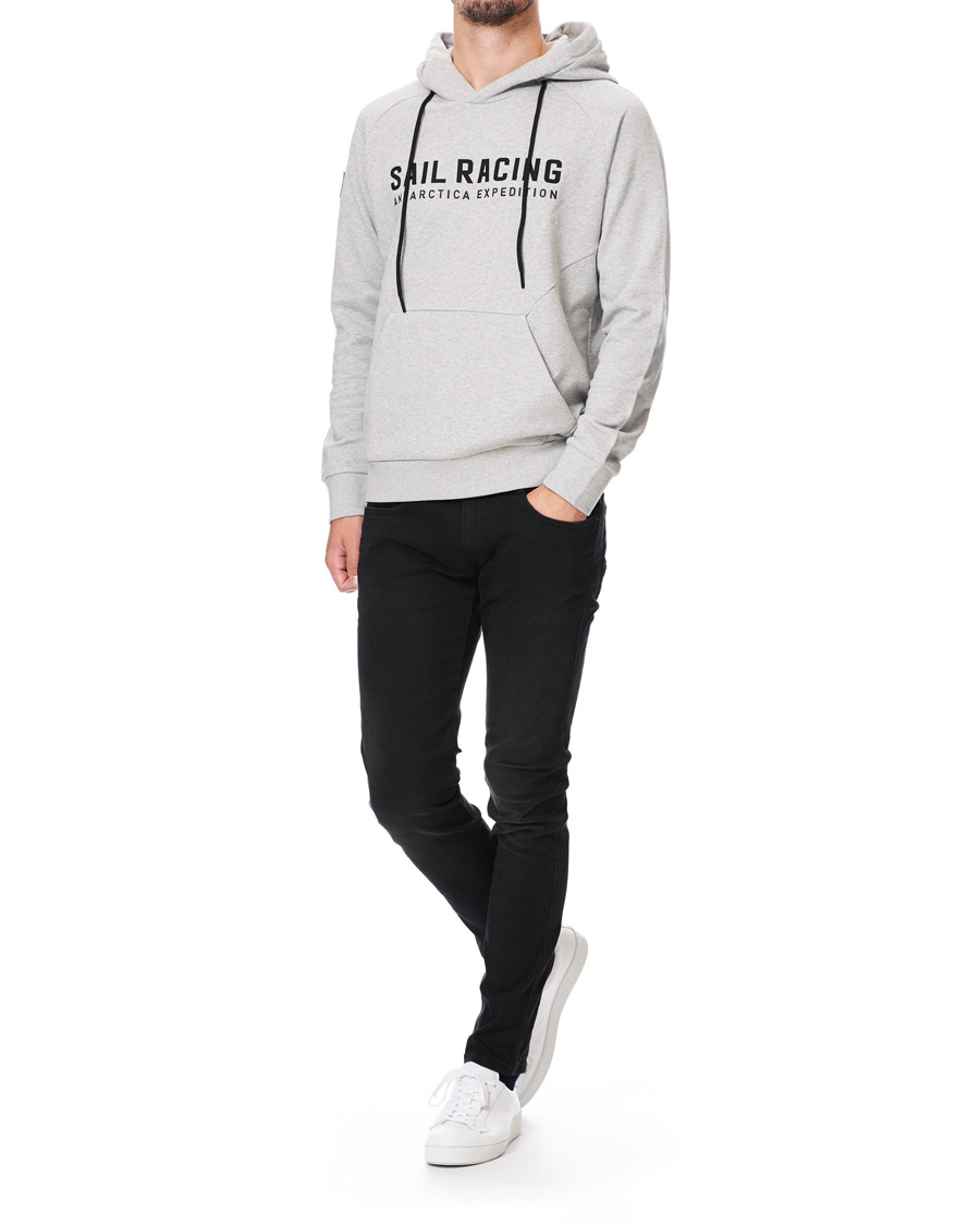 Mies | Puserot | Sail Racing | Antartica Hoodie Light Grey Melange
