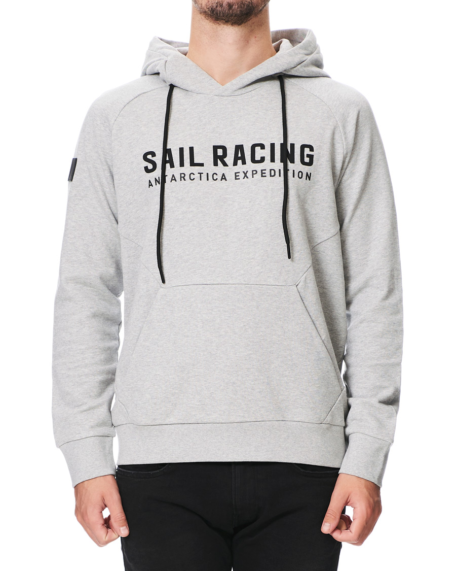 Mies | Puserot | Sail Racing | Antartica Hoodie Light Grey Melange